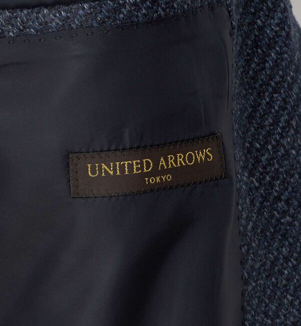 UNITED ARROWS「4プライ ウーステッド シングル 3ボタン テーラードジャケット CーMODEL」|テーラードジャケット|