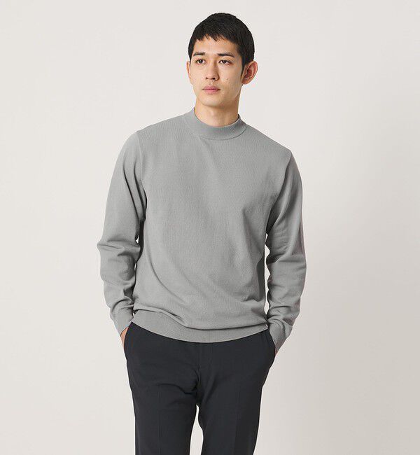 UNITED ARROWS「モックネック ニット UA COZY ウォッシャブル」|ニット・セーター|