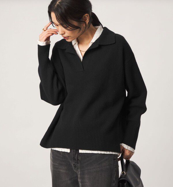UNITED ARROWS green label relaxing「【結論シリーズ】エリ・エリートニット」|ニット・セーター|