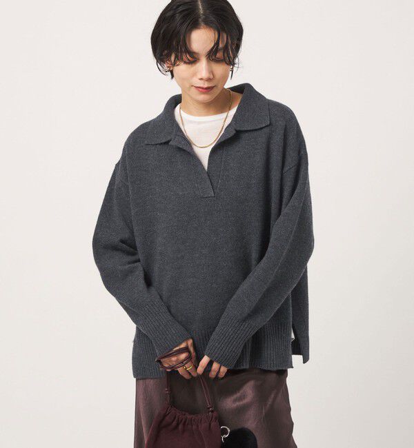 UNITED ARROWS green label relaxing「【結論シリーズ】エリ・エリートニット」|ニット・セーター|