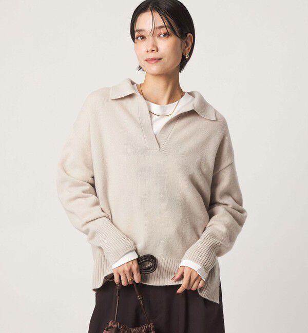 UNITED ARROWS green label relaxing「【結論シリーズ】エリ・エリートニット」|ニット・セーター|