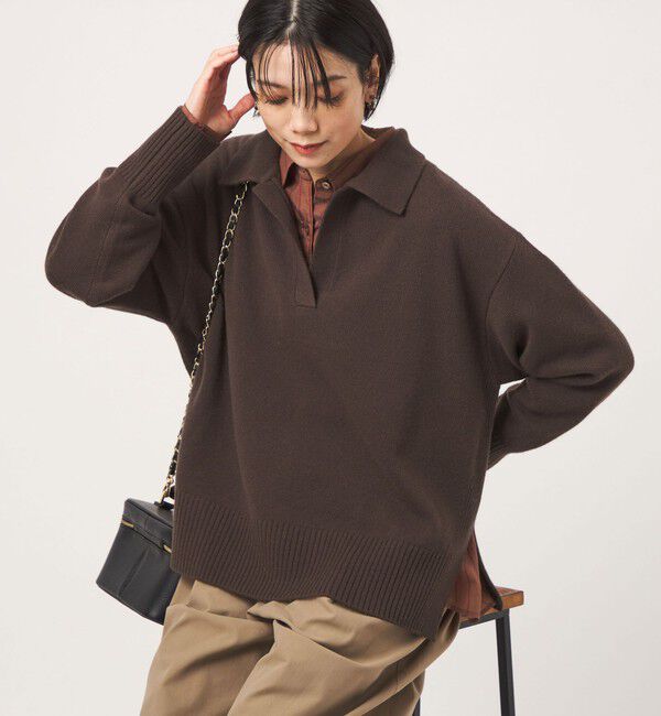 UNITED ARROWS green label relaxing「【結論シリーズ】エリ・エリートニット」|ニット・セーター|