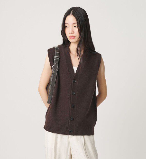 BEAUTY&YOUTH UNITED ARROWS「ウールカシミヤブレンド アクア ニットベスト」|ベスト・ジレ|