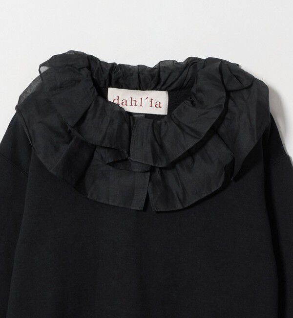 BEAUTY&YOUTH UNITED ARROWS「【WEB限定】＜dahl&rsquo;ia＞リメイク フリルカラー スウェット」|スウェット・ジャージ|