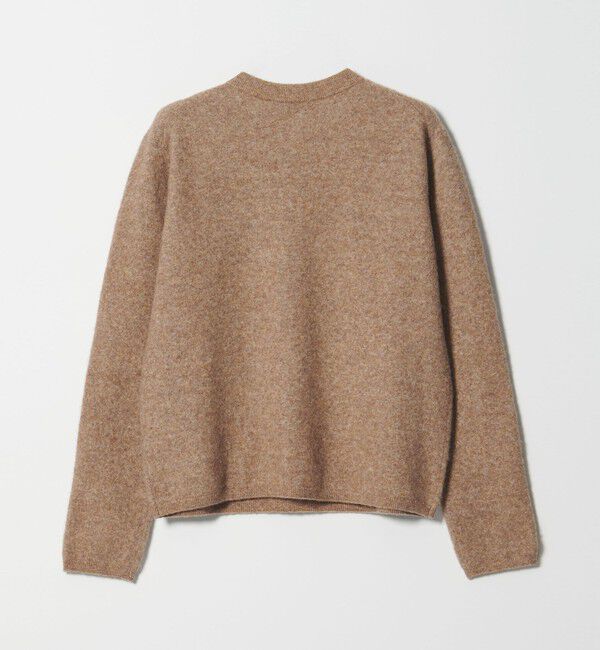 STEVEN ALAN「＜Steven Alan＞ウール ナイロン キャメル ミックス ヘンリーネック ニット」|ニット・セーター|