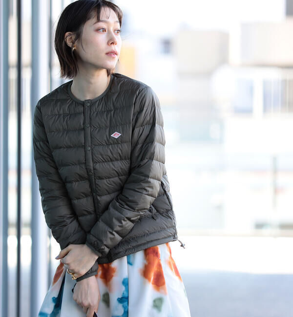 BEAMS SELECTION for WOMEN「DANTON / インナー ダウン ジャケット」|ダウン|
