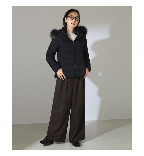 BEAMS SELECTION for WOMEN「【別注】TATRAS / KOSAVA セイル ファー ダウンジャケット」|ブルゾン・スタジャン|