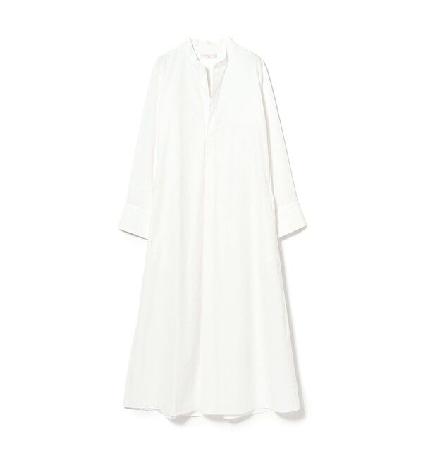 Demi-Luxe BEAMS 「コットンナイロン フレア シャツワンピース」|ワンピース|
