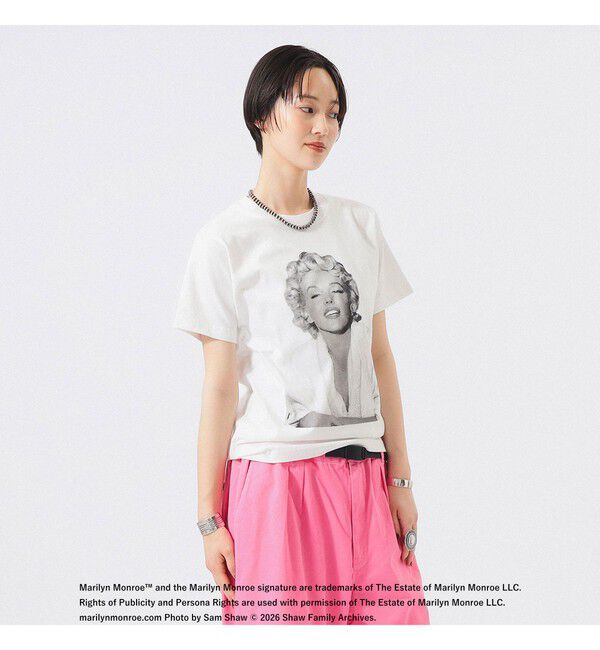 BEAMS SELECTION for WOMEN「【別注】GOOD ROCK SPEED / Monroe / Photo Tシャツ」|Tシャツ・カットソー|