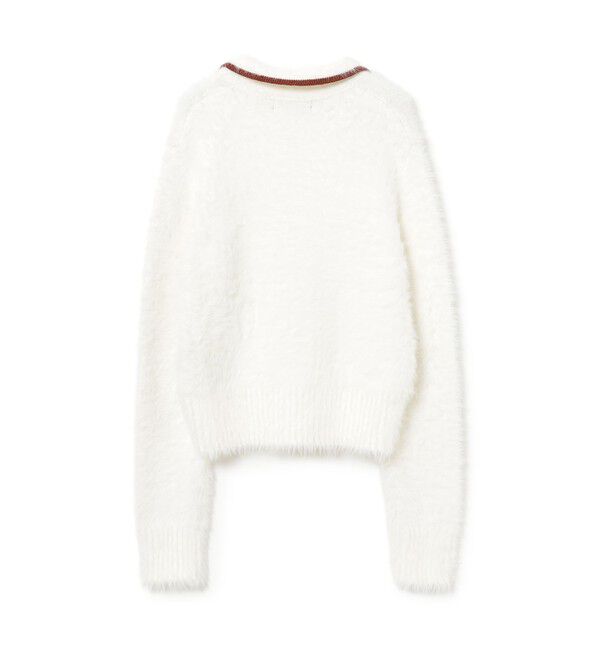 Ray BEAMS 「【別注】FRED PERRY / フラッフィー ニット カーディガン」|カーディガン|