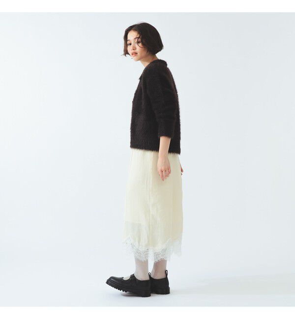 Ray BEAMS 「【別注】FRED PERRY / フラッフィー ニット カーディガン」|カーディガン|