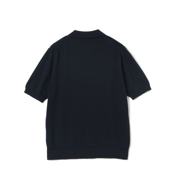 BEAMS「BEAMS｜【別注】FRED PERRY / Half-Zip Knit Polo｜ポロシャツ ｜ハーフジップ｜水洗い可」|ポロシャツ|