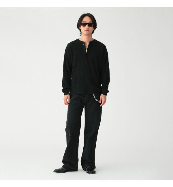BEAMS「ヘンリーネック Tシャツ」|Tシャツ・カットソー|