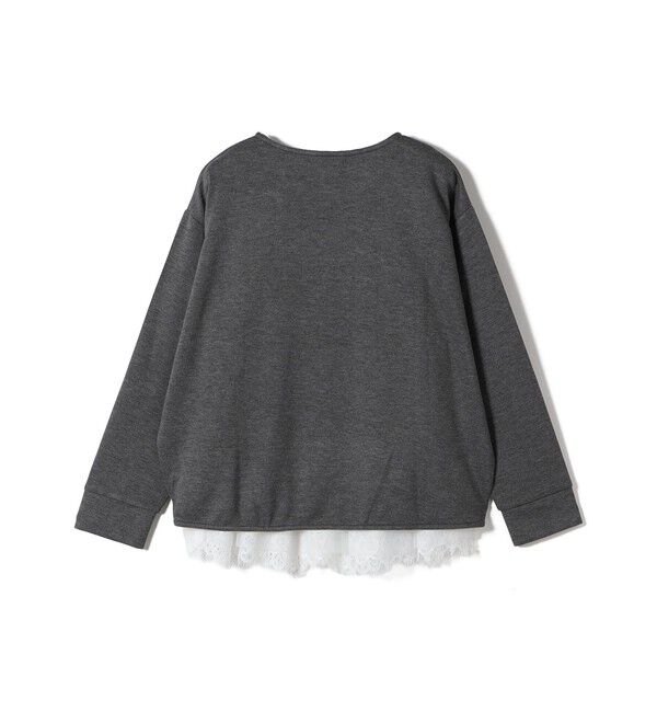 SHIPS Colors 「〈手洗い可能〉レースタンクトップ セット プルオーバー◇」|Tシャツ・カットソー|