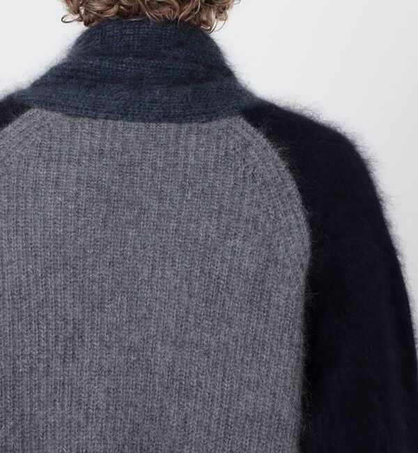 TOMORROWLAND MENS「【WEB先行予約】TOMORROWLAND tricot ウールファー ショールカラーカーディガン」|ニット・セーター|