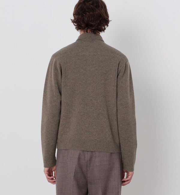 TOMORROWLAND MENS「【WEB先行予約】TOMORROWLAND tricot ウールカシミヤ ミラノリブ ニットブルゾン」|ニット・セーター|