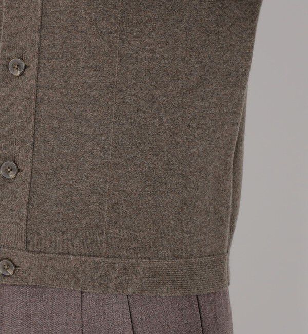 TOMORROWLAND MENS「【WEB先行予約】TOMORROWLAND tricot ウールカシミヤ ミラノリブ ニットブルゾン」|ニット・セーター|