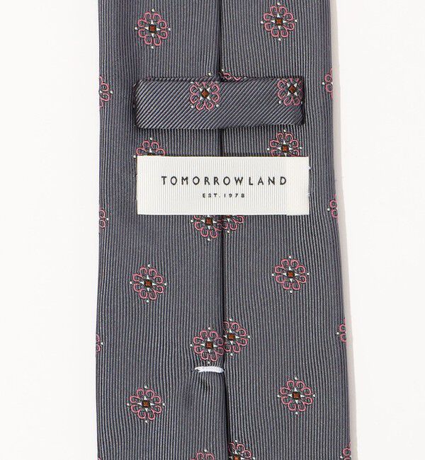 TOMORROWLAND GOODS「TOMORROWLAND シルク フラワー小紋ジャカードネクタイ」|ネクタイ・蝶ネクタイ|