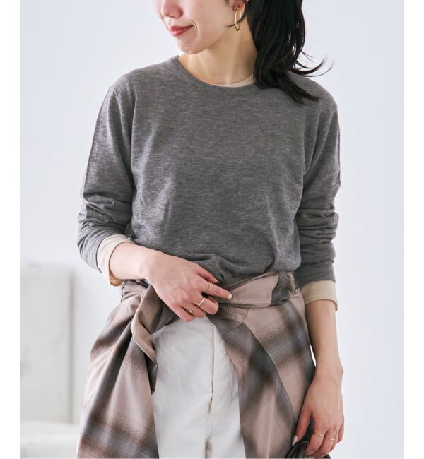 Plage「《追加》CU WO Fine Knit New プルオーバー」|ニット・セーター|