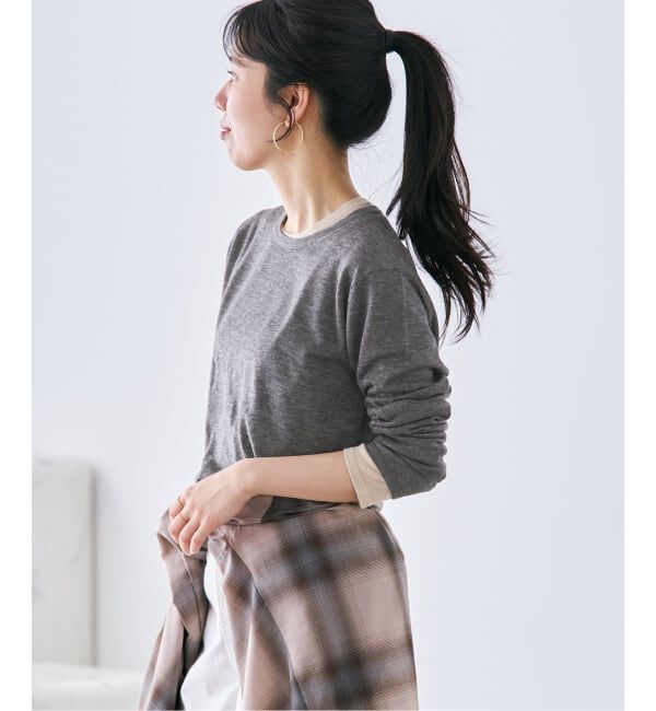 Plage「《追加》CU WO Fine Knit New プルオーバー」|ニット・セーター|