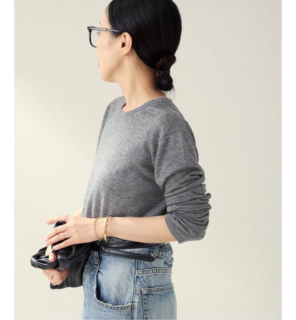 Plage「《追加》CU WO Fine Knit New プルオーバー」|ニット・セーター|