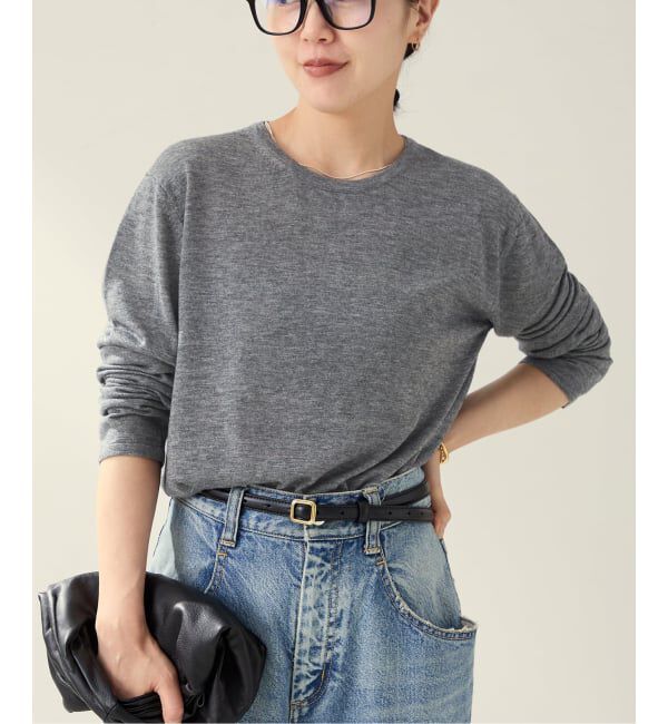 Plage「《追加》CU WO Fine Knit New プルオーバー」|ニット・セーター|