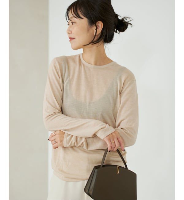 Plage「《追加》CU WO Fine Knit New プルオーバー」|ニット・セーター|