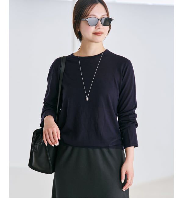 Plage「《追加》CU WO Fine Knit New プルオーバー」|ニット・セーター|
