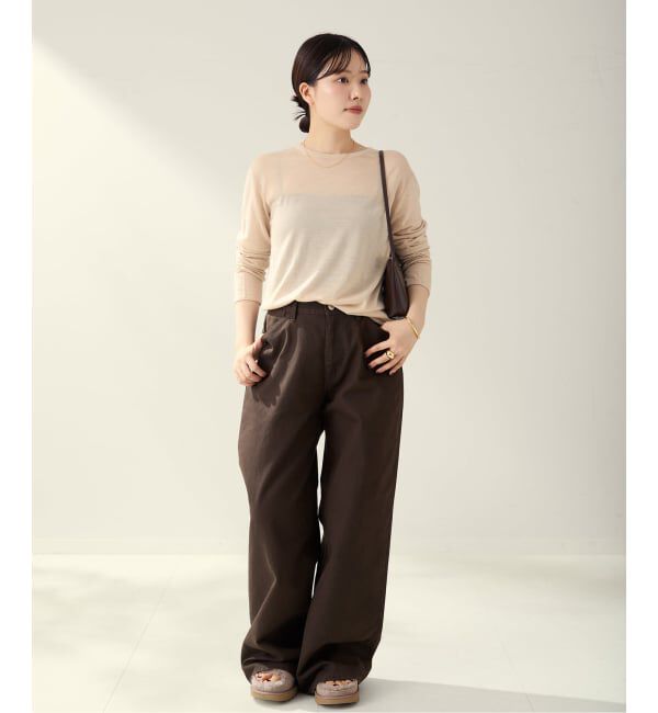 Plage「《追加》CU WO Fine Knit New プルオーバー」|ニット・セーター|