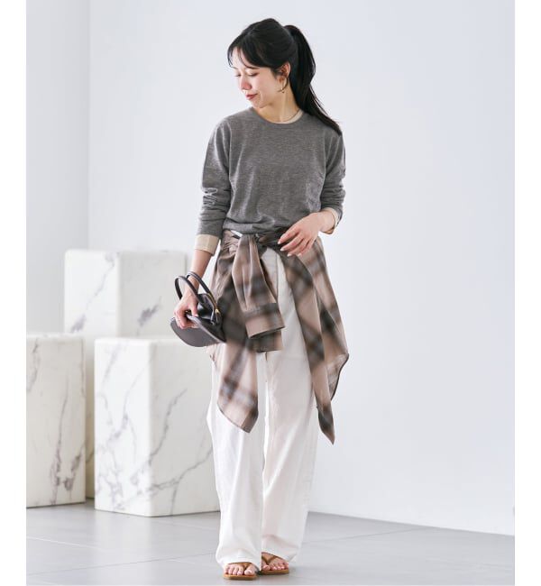 Plage「《追加》CU WO Fine Knit New プルオーバー」|ニット・セーター|