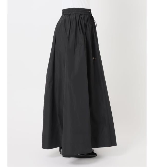 IENA「《一部カラー店舗限定》シャンブレータフタギャザースカート」|スカート|