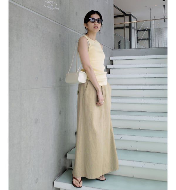IENA「《一部店舗限定》Maison IENA デニムグルカスカート」|スカート|