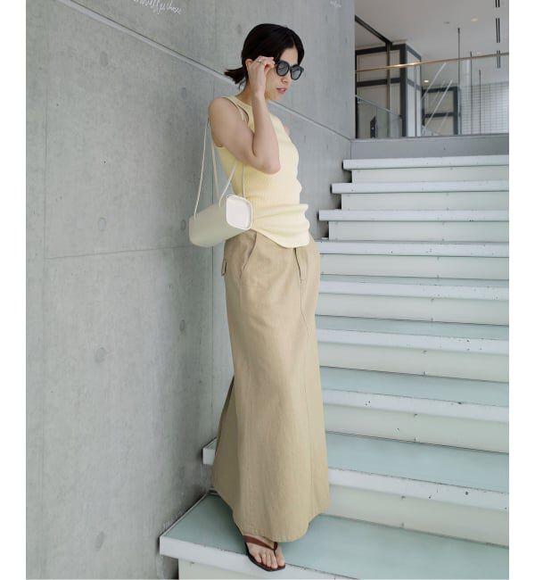 IENA「《一部店舗限定》Maison IENA デニムグルカスカート」|スカート|