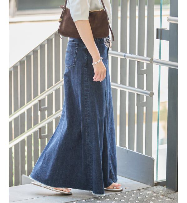 IENA「YANUK/ヤヌーク 別注 Flare Long Skirt スカート」|スカート|