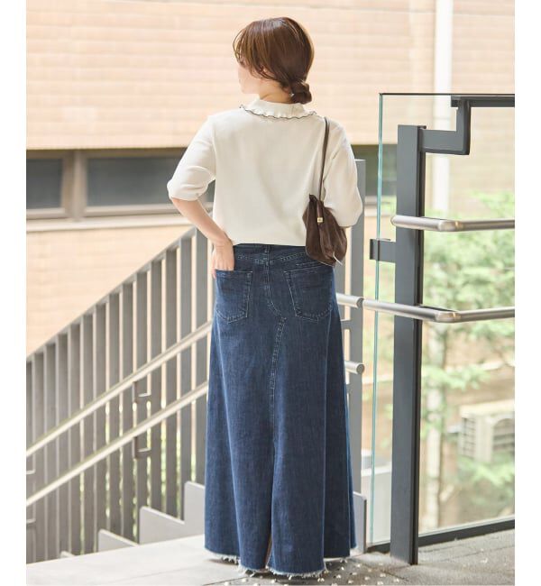IENA「YANUK/ヤヌーク 別注 Flare Long Skirt スカート」|スカート|