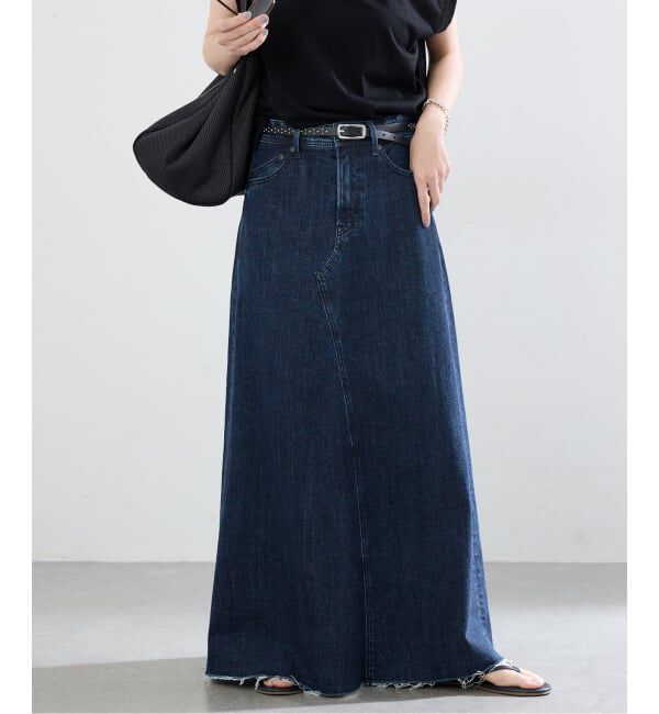 IENA「YANUK/ヤヌーク 別注 Flare Long Skirt スカート」|スカート|