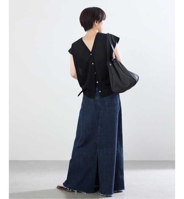 IENA「YANUK/ヤヌーク 別注 Flare Long Skirt スカート」|スカート|