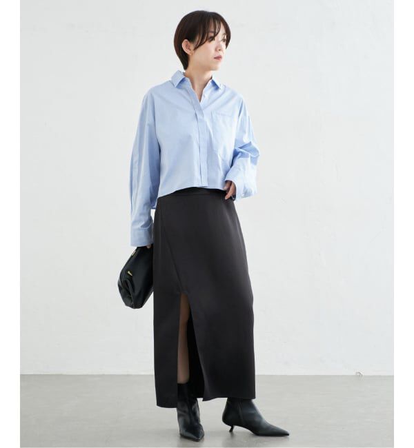 IENA「《一部店舗限定》スリットスカート」|スカート|
