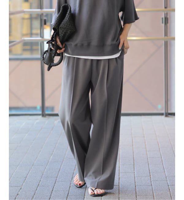 JOURNAL STANDARD relume「《WEB限定追加》スムースフレアタックパンツ」|スラックス|