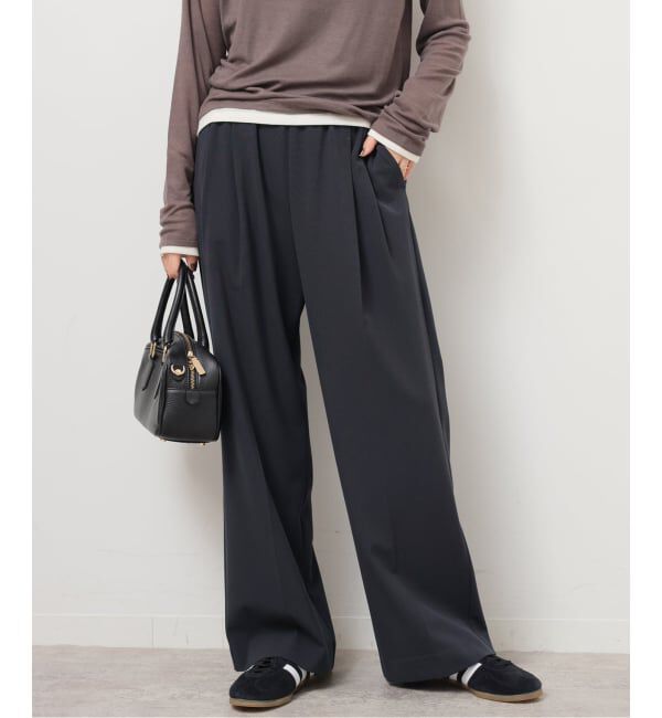 JOURNAL STANDARD relume「《WEB限定追加》スムースフレアタックパンツ」|スラックス|