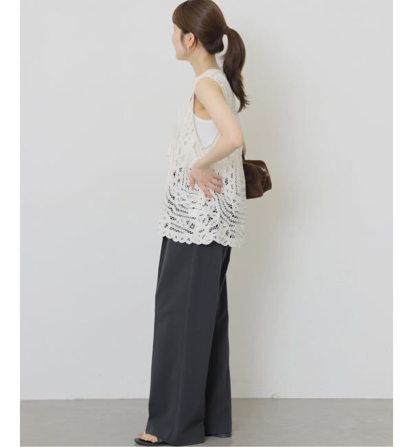 JOURNAL STANDARD relume「《WEB限定追加》スムースフレアタックパンツ」|スラックス|