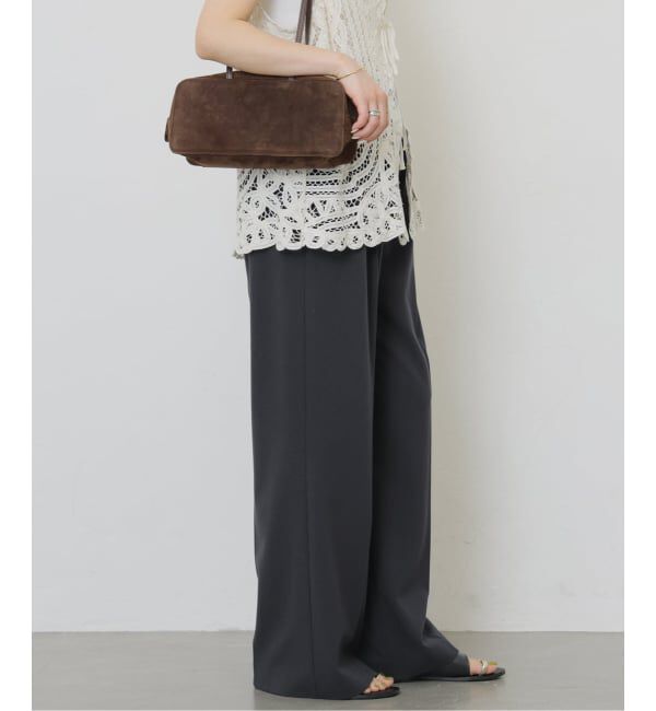 JOURNAL STANDARD relume「《WEB限定追加》スムースフレアタックパンツ」|スラックス|