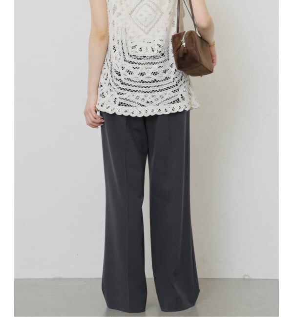 JOURNAL STANDARD relume「《WEB限定追加》スムースフレアタックパンツ」|スラックス|