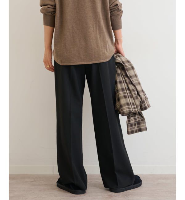 JOURNAL STANDARD relume「《WEB限定追加》スムースフレアタックパンツ」|スラックス|