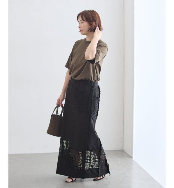 journal standard L'essage「レースパッチワークスカート」|スカート|