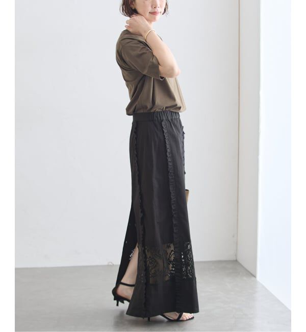 journal standard L'essage「レースパッチワークスカート」|スカート|