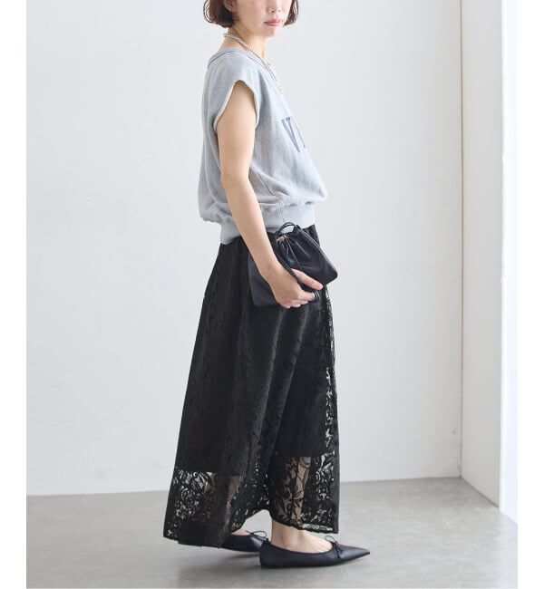 journal standard L'essage「レースフレアスカート」|スカート|