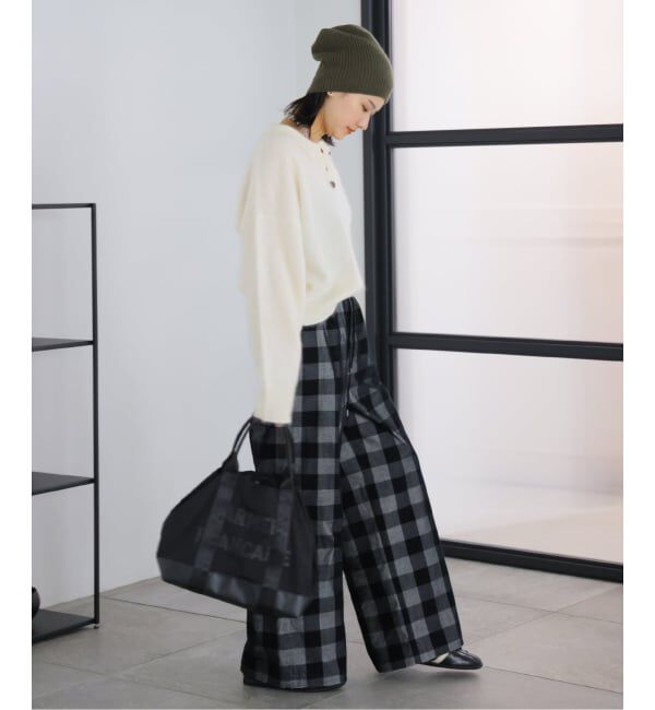 JOURNAL STANDARD「《予約》FLUFFY KNIT ポロシャツ」|ニット・セーター|