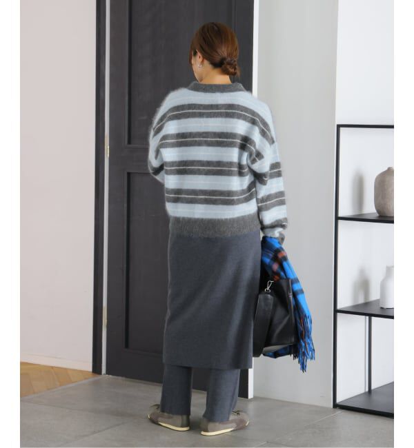 JOURNAL STANDARD「《予約》FLUFFY KNIT ポロシャツ」|ニット・セーター|