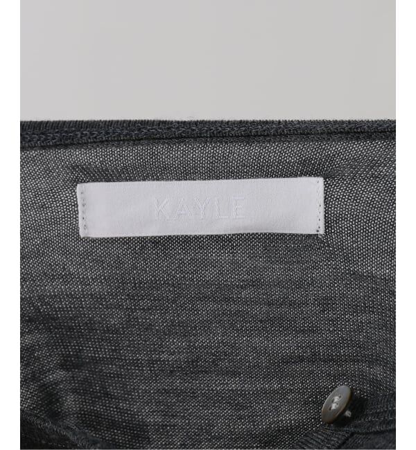 FRAMeWORK「KAYLE/ケイル WOOL JERSEY DETACHABLE CARDIGAN」|ニット・セーター|